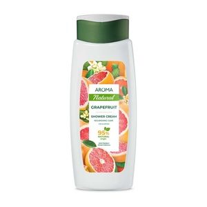 Aroma Natural Shower Cream, Grapefruit / Revitalizing 400 ml